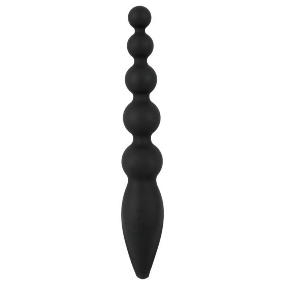 ANOS Anal Beads with Vibration (Black)