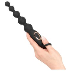 ANOS Anal Beads with Vibration (Black)