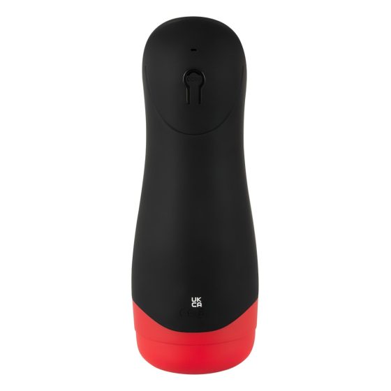 WYNE 01 - Battery-Powered, Vibrating-Suction, Warming Masturbator (Black)