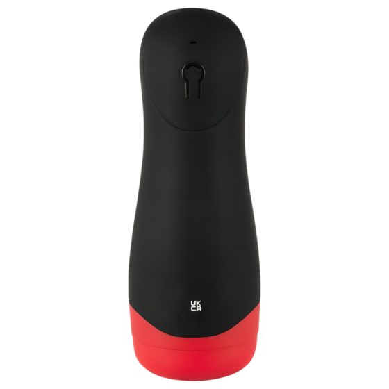 WYNE 01 - Battery-Powered, Vibrating-Suction, Warming Masturbator (Black)