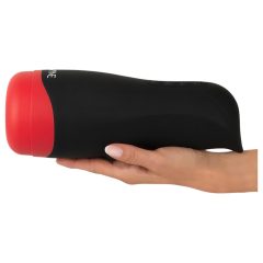   WYNE 01 - Rechargeable, Vibrating-Suction, Warming Masturbator (Black)