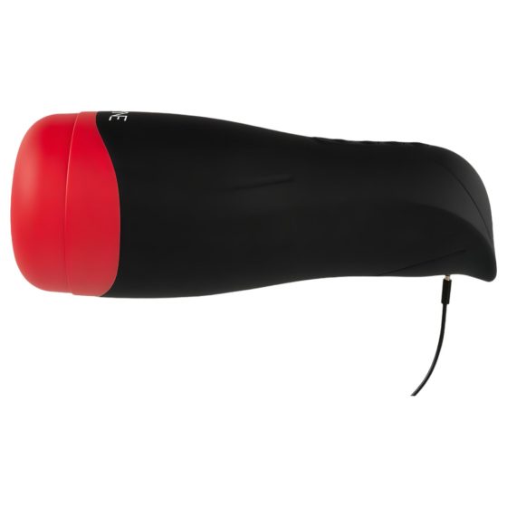 WYNE 01 - Battery-Powered, Vibrating-Suction, Warming Masturbator (Black)