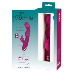   SMILE - flexible vibrator with clitoral arm for A and G-spot (purple)