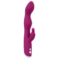   SMILE - flexible vibrator with clitoral arm for A and G-spot (purple)