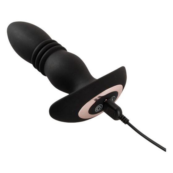 ANOS - Radio-Controlled Thrusting Anal Vibrator (Black)