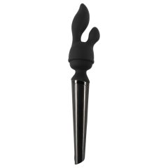 Ya Clit Wand - Rechargeable Massage Vibrator Set (Black)