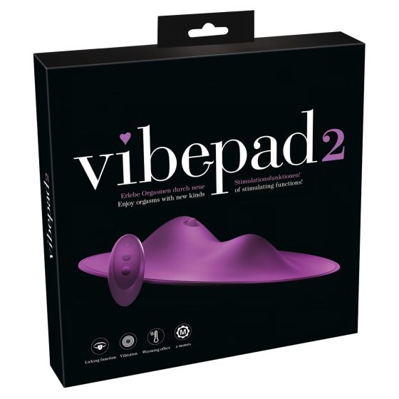 VibePad 2 - Licking Pad Vibrator (Purple)