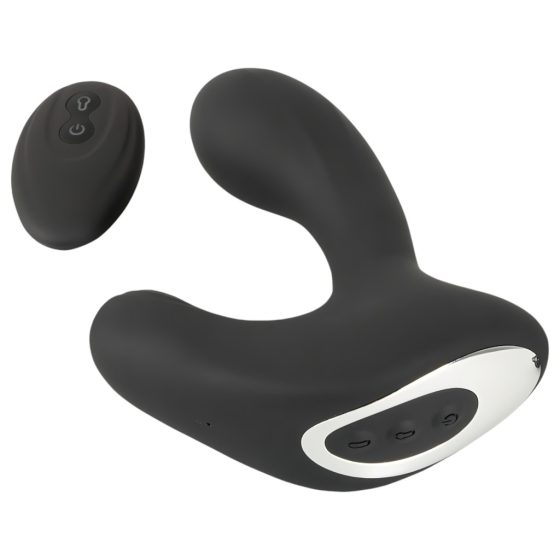 Rebel RC - Rechargeable Wireless Inflatable Anal Vibrator (Black)