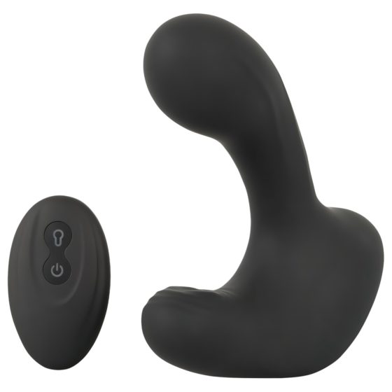 Rebel RC - Rechargeable Wireless Inflatable Anal Vibrator (Black)