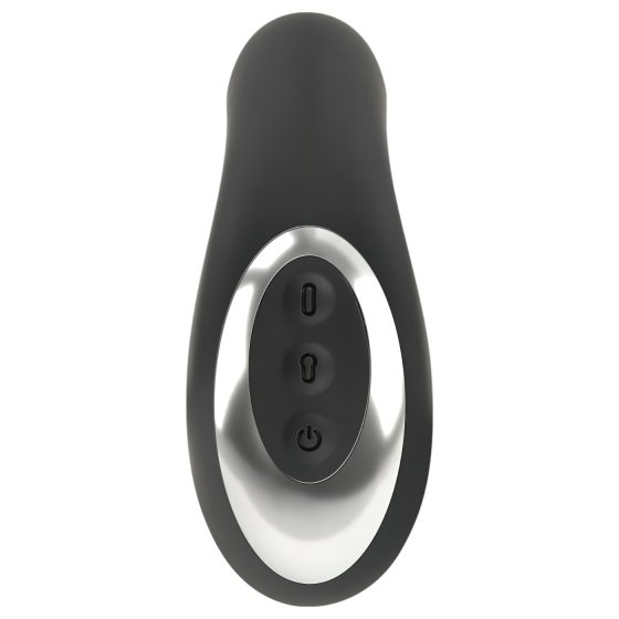 Rebel RC - Rechargeable Wireless Inflatable Anal Vibrator (Black)