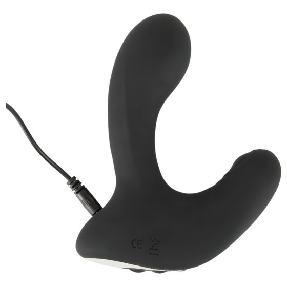 Rebel RC - Rechargeable Wireless Inflatable Anal Vibrator (Black)