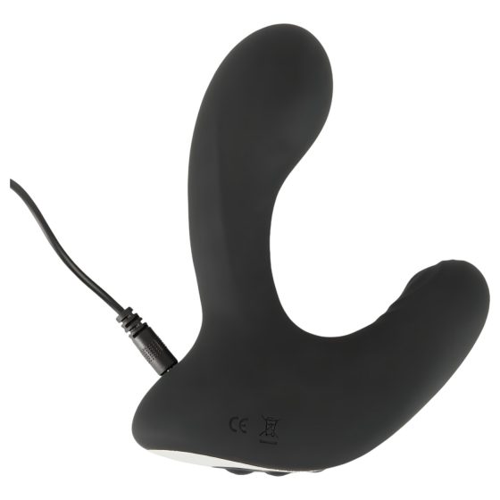 Rebel RC - Rechargeable Wireless Inflatable Anal Vibrator (Black)