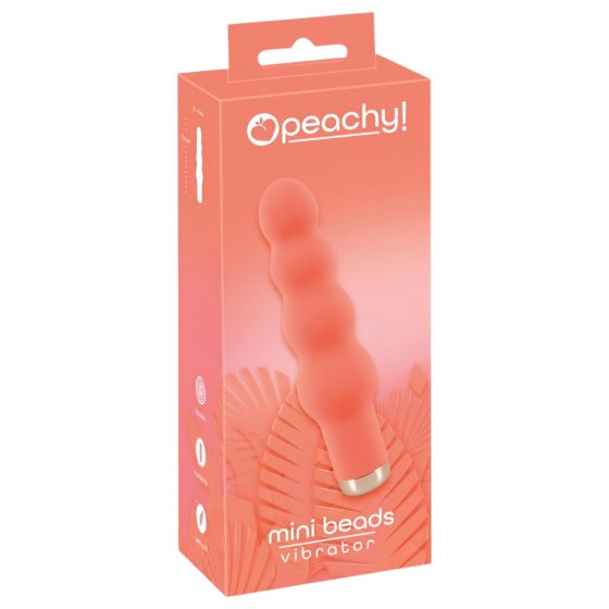 You2Toys Peachy! Mini Beads - Rechargeable Beaded Vibrator (Peach)