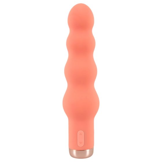 You2Toys Peachy! Mini Beads - Rechargeable Beaded Vibrator (Peach)