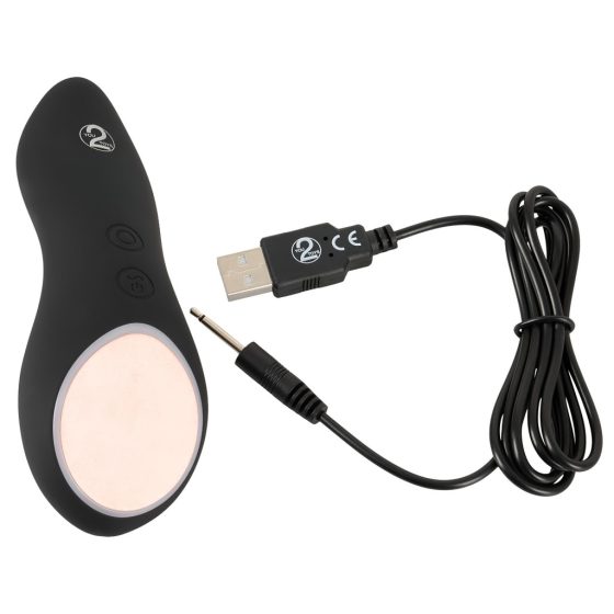 You2Toys CUPA - Rechargeable, Warming Clitoral Vibrator (Black)