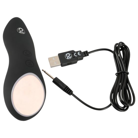 You2Toys CUPA - Rechargeable, Warming Clitoral Vibrator (Black)