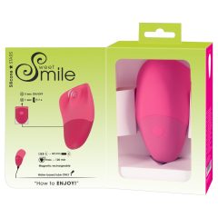   SMILE Thumping Touch - Rechargeable, Pulsating Clitoral Vibrator (Pink)