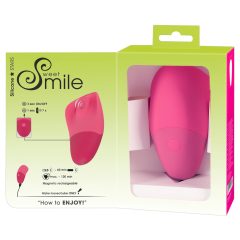   SMILE Thumping Touch - Rechargeable, Pulsating Clitoral Vibrator (Pink)