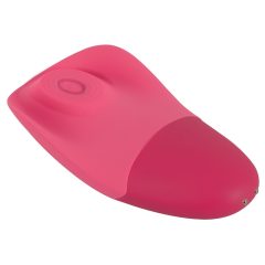   SMILE Thumping Touch - Rechargeable, Pulsating Clitoral Vibrator (Pink)