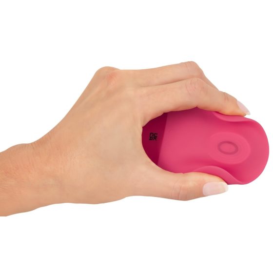 SMILE Thumping Touch - Rechargeable, Pulsating Clitoral Vibrator (Pink)