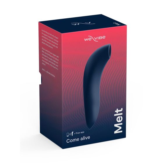 We-Vibe Melt - Rechargeable, Smart Air-Pulse Clitoral Stimulator (Blue)