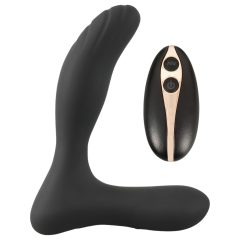 ANOS RC - rechargeable, wireless prostate vibrator (black)