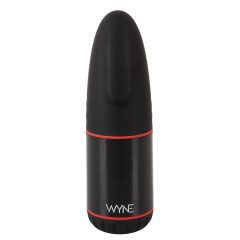   WYNE 02 - Rechargeable Vibrating Suction Masturbator (Black-White)