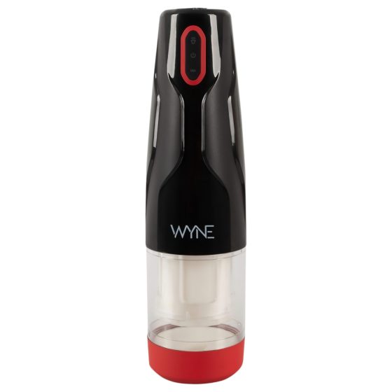 WYNE 05 - Rechargeable Rotating Masturbator (Black-White)