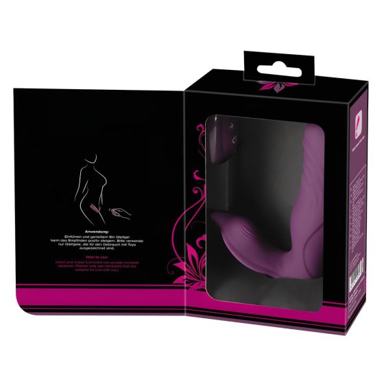 Javida RC - Wireless 2-Function Clitoral Vibrator (Purple)