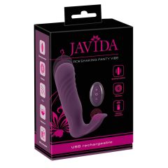 Javida RC - Wireless 2-Function Clitoral Vibrator (Purple)