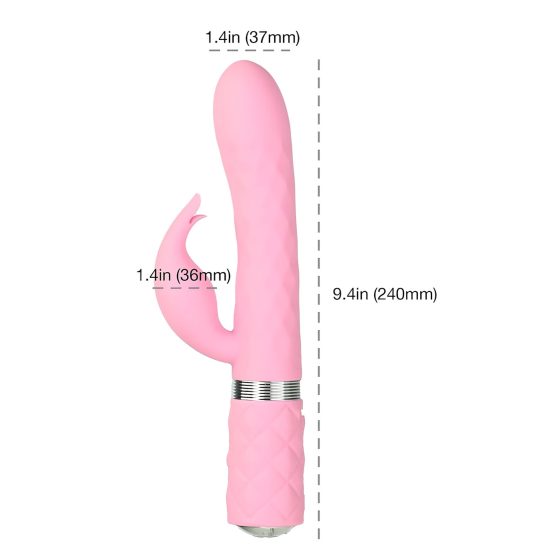 Pillow Talk Lively - rechargeable, clitoral arm vibrator (pink)