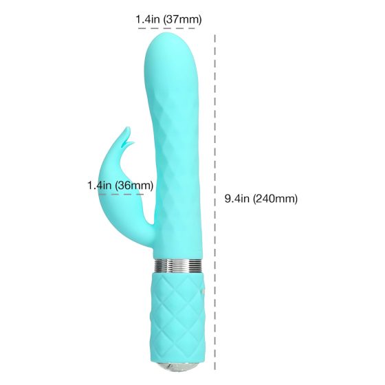 Pillow Talk Lively - Rechargeable Clitoral Vibrator (Turquoise)