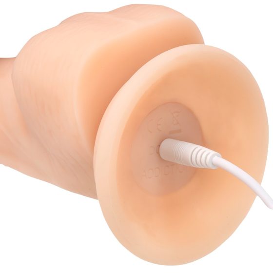 Naked Addiction 8-inch Rechargeable Rotating Vibrator - Natural