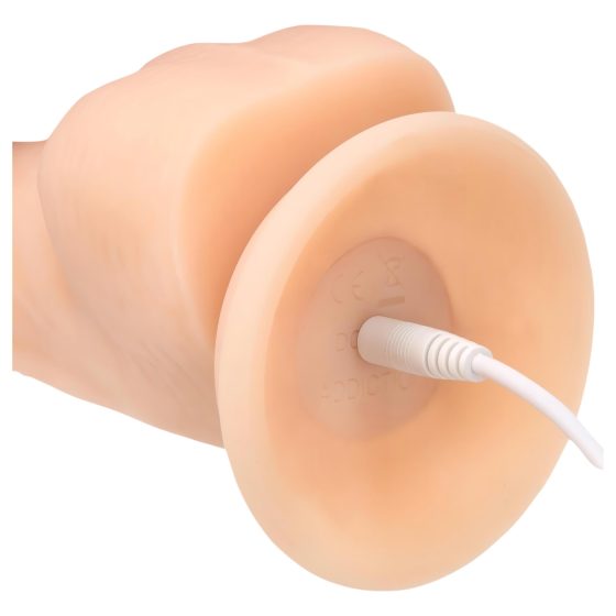 Naked Addiction Rotating 8 - Rotating Vibrator (20 cm) - Natural