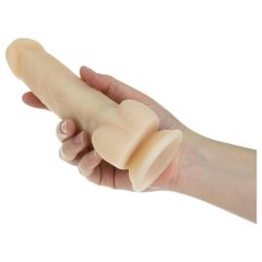   Naked Addiction 7 Rotating Rechargeable Vibrator (18cm) - Natural