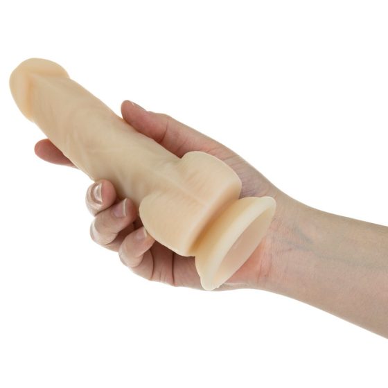 Naked Addiction 7 Rotating Rechargeable Vibrator (18cm) - Natural