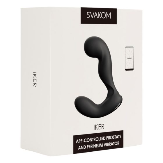 Svakom Iker - Smart Anal Vibrator (Black)