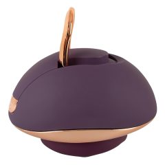   Belou - Rechargeable Rotating Vulva Massager Vibrator (Purple)