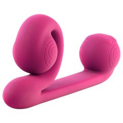   Snail Vibe Duo - Rechargeable 3in1 Stimulation Vibrator (pink)