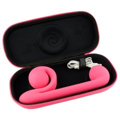   Snail Vibe Duo - Rechargeable 3in1 Stimulation Vibrator (pink)