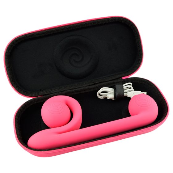 Snail Vibe Duo - Rechargeable 3in1 Stimulation Vibrator (pink)