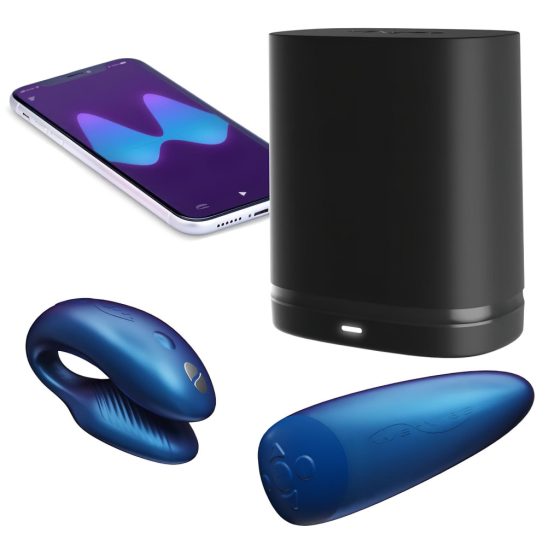 We-Vibe Chorus - Rechargeable, Smart Couple's Vibrator (Cosmic Blue)