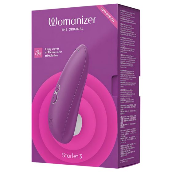 Womanizer Starlet 3 - Air Pulse Clitoral Stimulator (Purple)