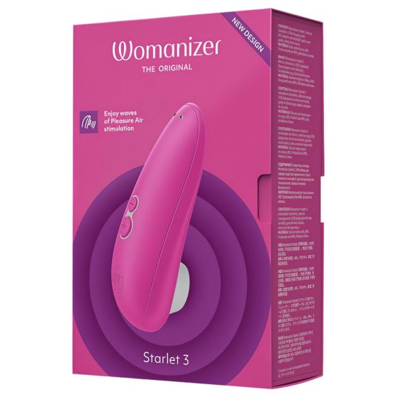 Womanizer Starlet 3 - Air Pulse Clitoral Stimulator (Pink)