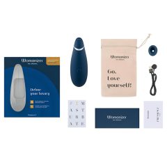   Womanizer Premium 2 - Rechargeable, Air Pulse Clitoral Stimulator (Blue)