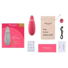   Womanizer Premium 2 - Rechargeable, Waterproof Clitoral Stimulator (Pink)