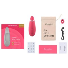   Womanizer Premium 2 - Rechargeable, Waterproof Clitoral Stimulator (Pink)