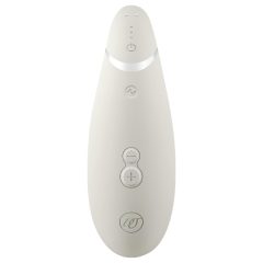   Womanizer Premium 2 - Rechargeable Air-Pulse Clitoral Stimulator (White)