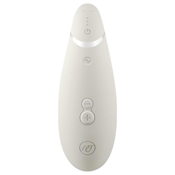 Womanizer Premium 2 - Rechargeable Air-Pulse Clitoral Stimulator (White)