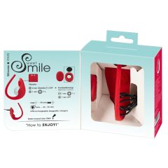   SMILE Slim Panty - Battery-Powered, Wireless Clitoral Vibrator (Red)